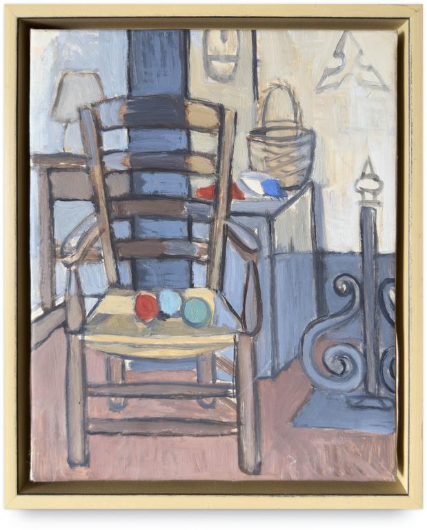 Catalogue raisonné, Hans Seiler, Le Fauteuil devant la cheminée, 1950