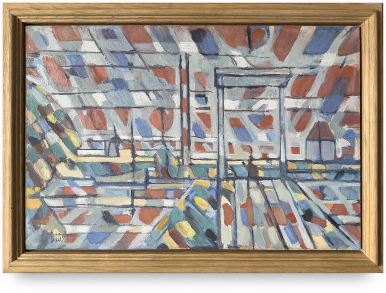 Catalogue raisonné, Hans Seiler, Le pont-levis, 1957