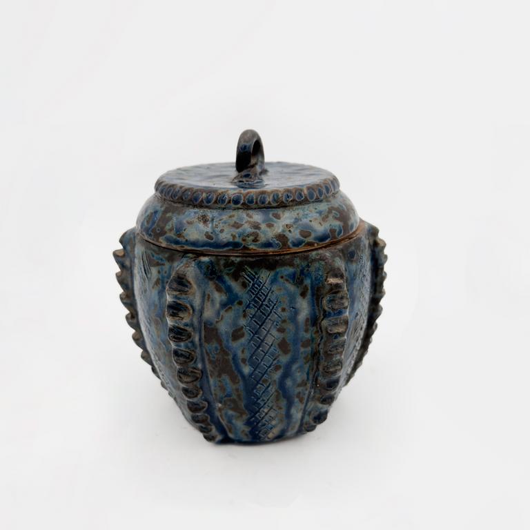 Catalogue raisonné, Jean & Jacqueline Lerat, Six cotes bleus (pot à tabac), 1943
