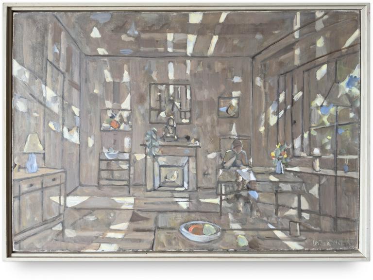 Catalogue raisonné, Hans Seiler, Intérieur de Chennevières, 1966