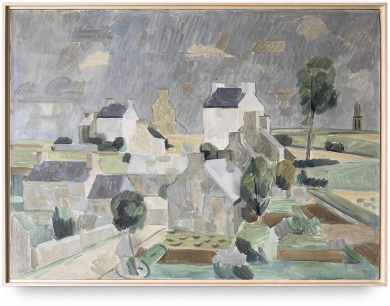 Catalogue raisonné, Hans Seiler, Village breton, 1938