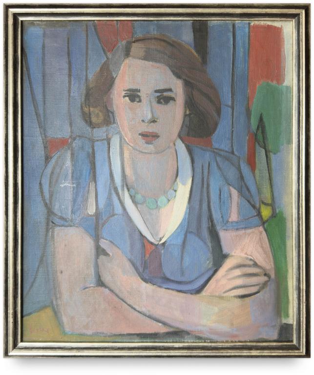 Catalogue raisonné, Hans Seiler, Portrait d'Yvonne, circa 1940