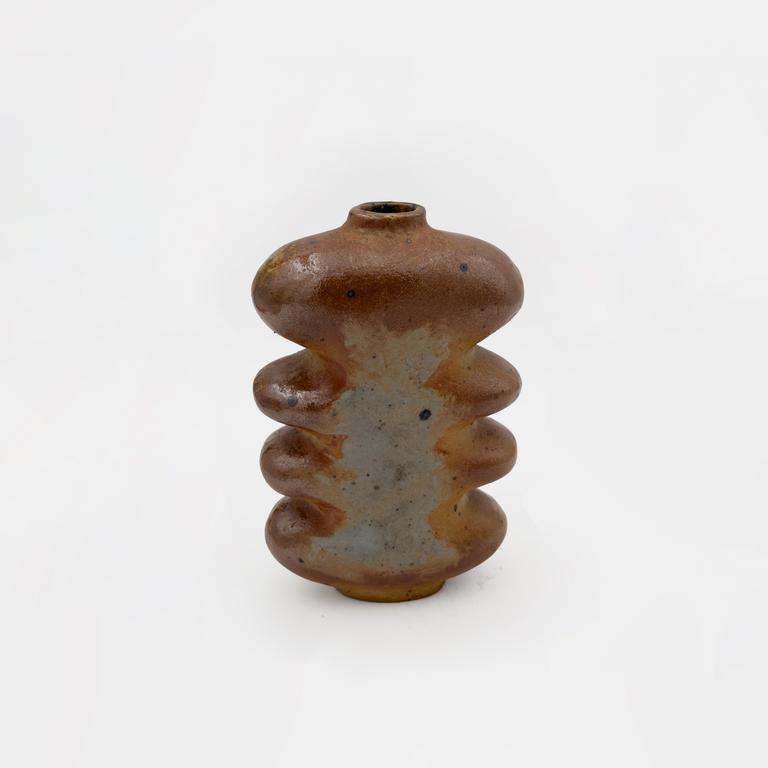 Catalogue raisonné, Jean & Jacqueline Lerat, Quatre plis marrons avec tache grise, 1971