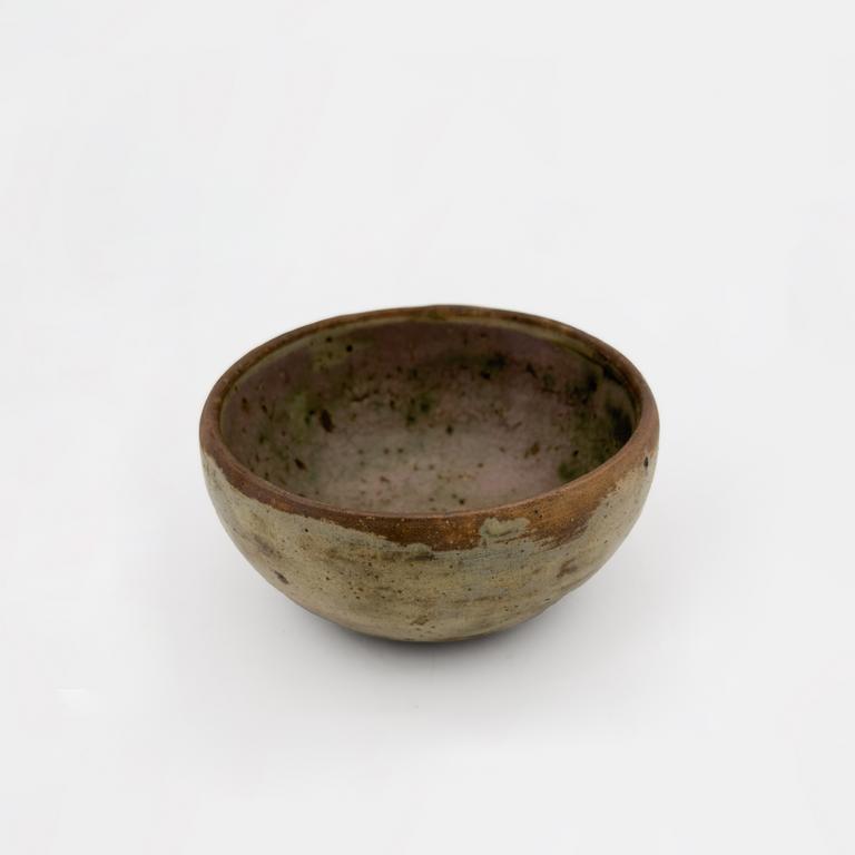 Catalogue raisonné, Jean & Jacqueline Lerat, Bol beige aux traces vertes, 1961