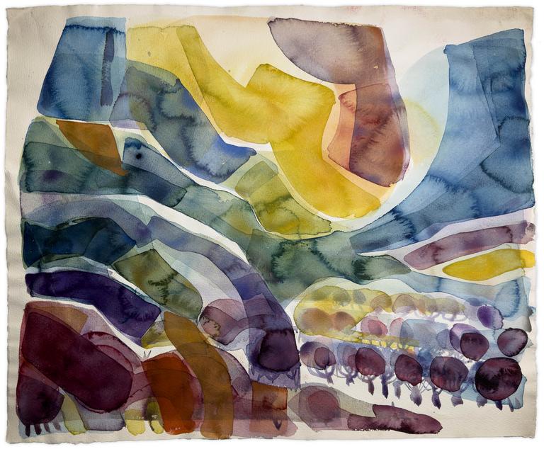 Catalogue raisonné, Adolphe Deville, Arbres fruitiers en Provence, 1968