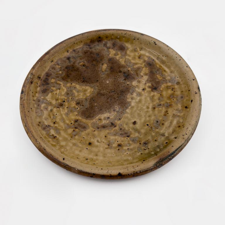 Catalogue raisonné, Jean & Jacqueline Lerat, Assiette plate jaune, 1948