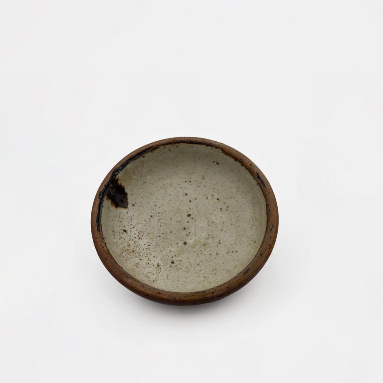 Catalogue raisonné, Jean & Jacqueline Lerat, Assiette à soupe blanche n°1. 1958