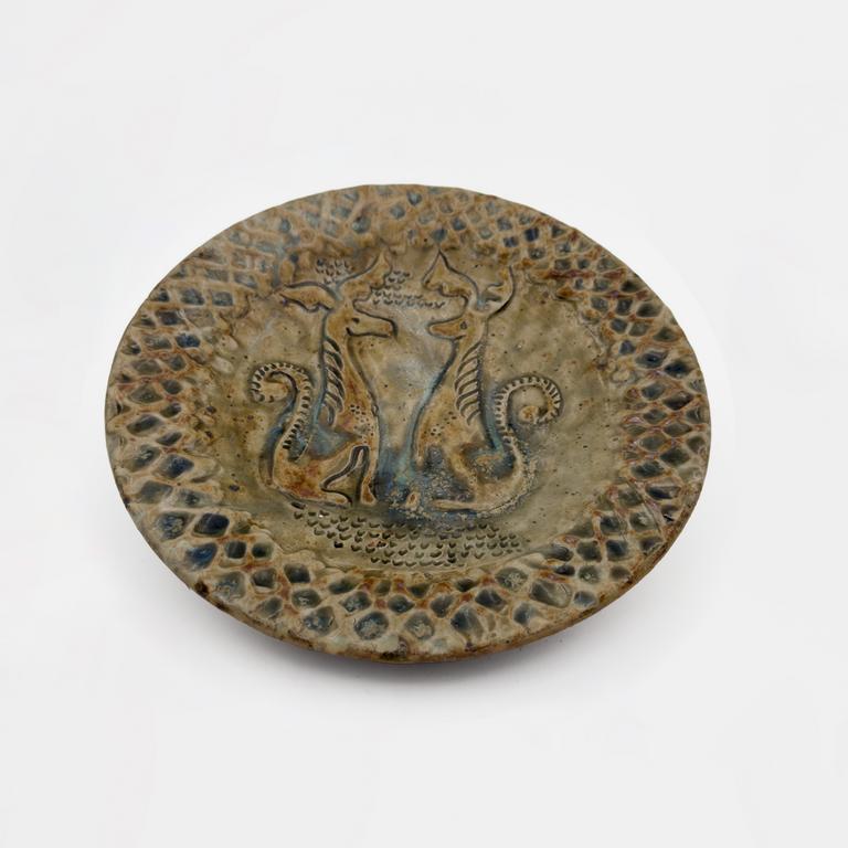 Catalogue raisonné, Jean & Jacqueline Lerat, Deux chiens (coupe), 1947