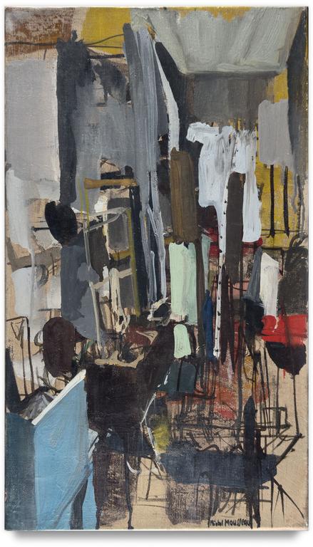 Catalogue raisonné, Michel Mousseau, Palette noire II, 1973