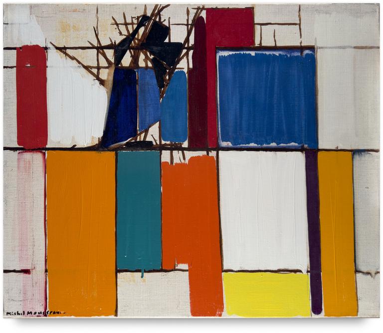 Catalogue raisonné, Michel Mousseau, Rouge vertical, 1988