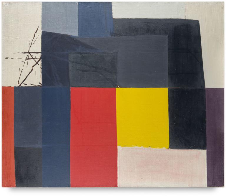 Catalogue raisonné, Michel Mousseau, Rouge, jaune, 1997