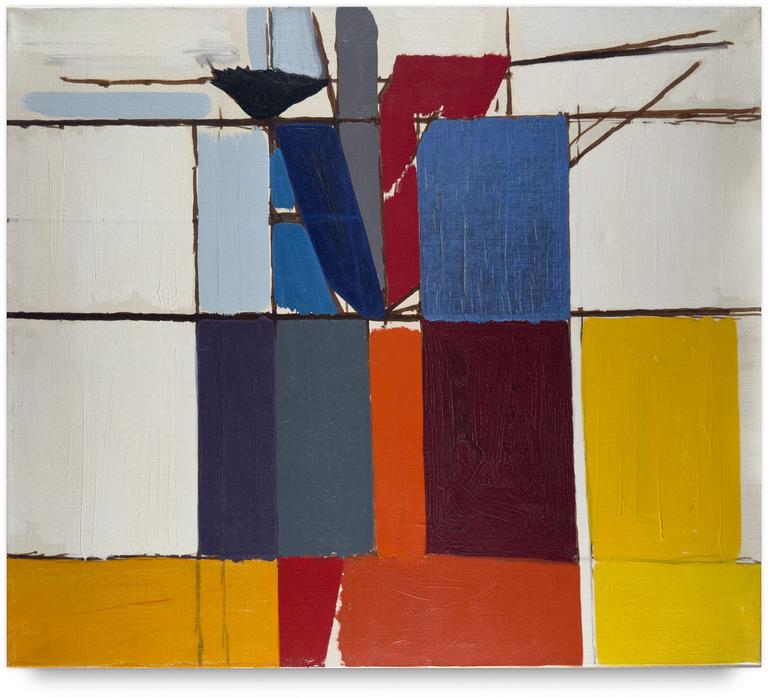 Catalogue raisonné, Michel Mousseau, Email bleu, 1988