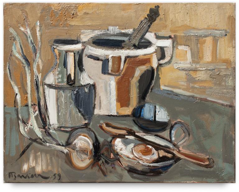 Catalogue raisonné, Henri Baviera, Mortier et oeuf au plat — 1959