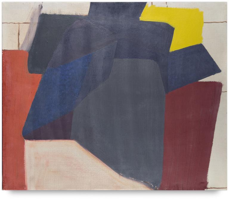 Catalogue raisonné, Michel Mousseau, Noir gris bleu, 16 III 1997