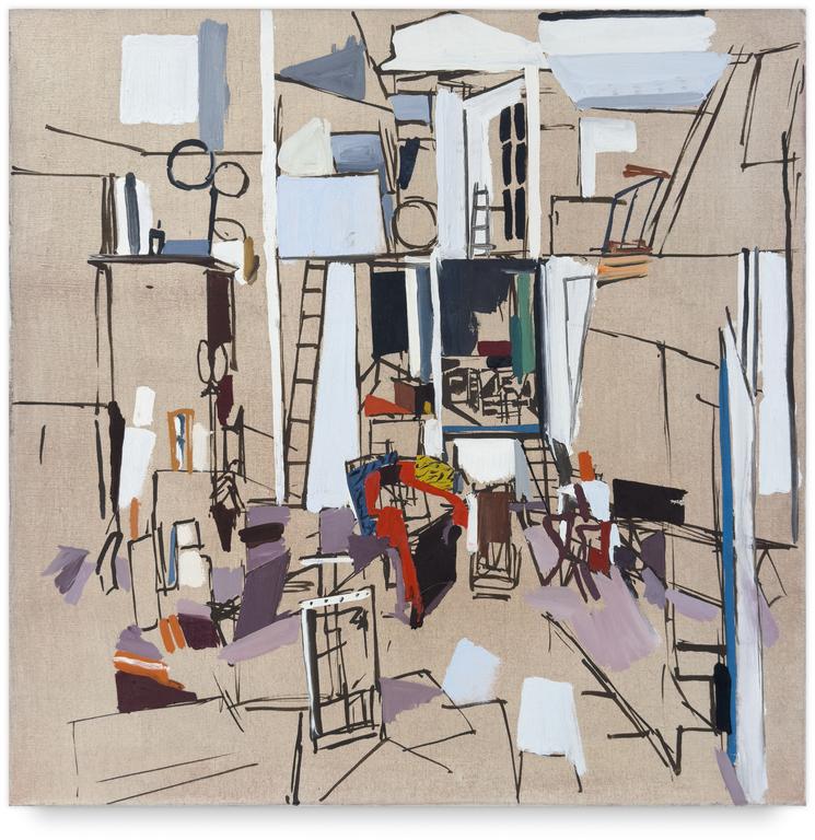 Catalogue raisonné, Michel Mousseau, L’Echelle, circa 1990