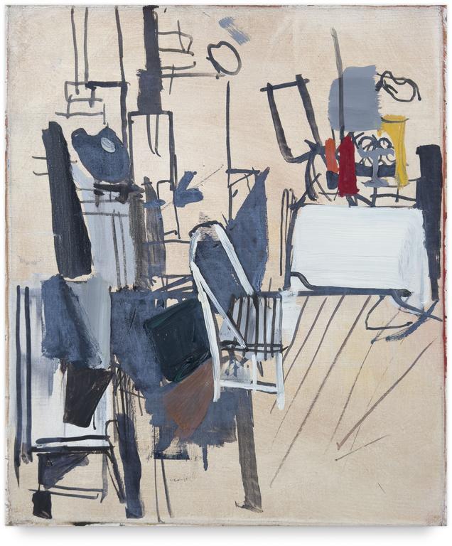 Catalogue raisonné, Michel Mousseau, Nappe blanche, circa 1975