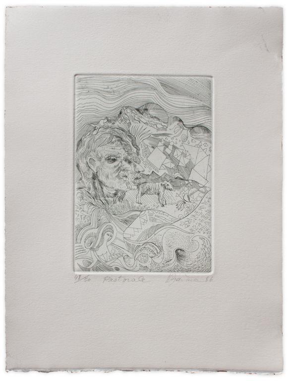Catalogue raisonné, Henri Baviera, PASTORALE — 1986