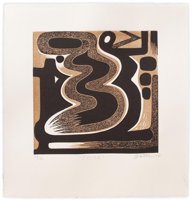 Catalogue raisonné, Henri Baviera, SASKA — 2016