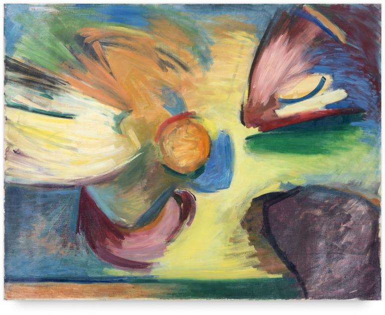 Catalogue raisonné, Michel Mousseau, Fruit au centre, circa 1955