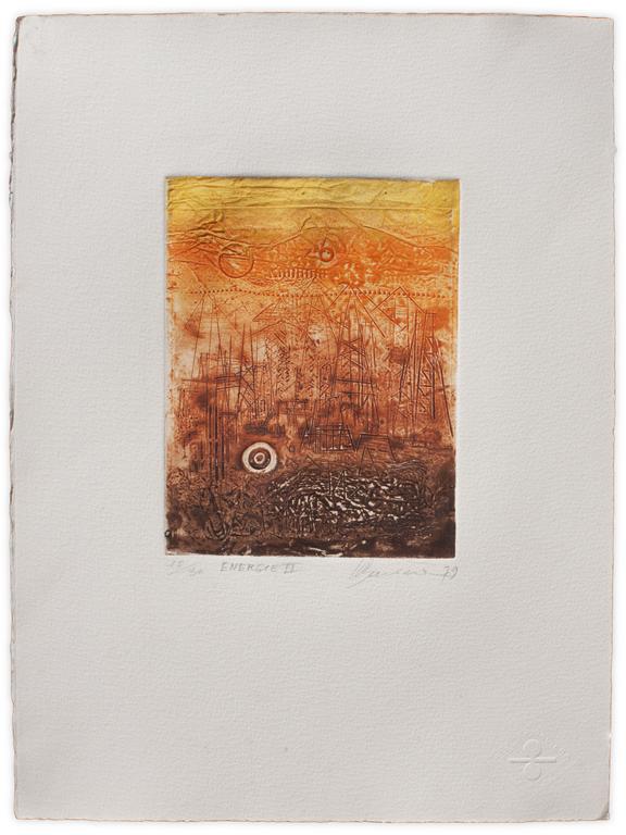 Catalogue raisonné, Henri Baviera, ENERGIE II — 1979