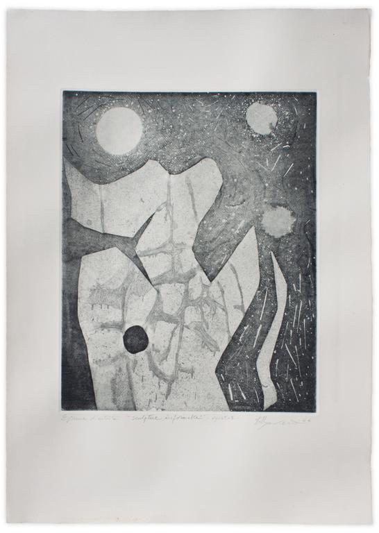 Catalogue raisonné, Henri Baviera, MINÉRAL ORGANIQUE II — 1966