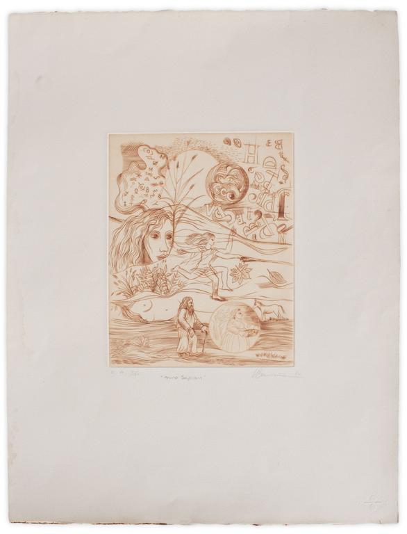 Catalogue raisonné, Henri Baviera, HOMO SAPIENS — 1986