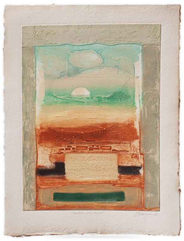 Catalogue raisonné, Henri Baviera, AU DELA DES MURS — 1988
