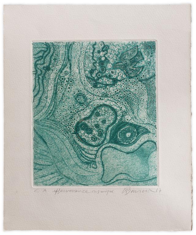 Catalogue raisonné, Henri Baviera, EFFERVESCENCE COSMIQUE — 1967