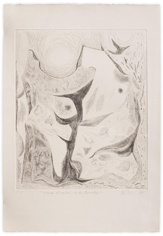 Catalogue raisonné, Henri Baviera, TRACES DE L’OMBRE ET DE LUMIÈRE — 1965