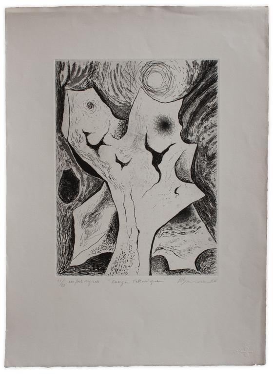 Catalogue raisonné, Henri Baviera, ENERGIE TÉLLURIQUE — 1966