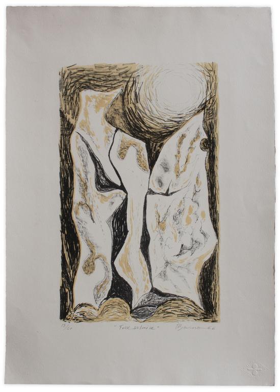 Catalogue raisonné, Henri Baviera, TERRE SOLAIRE — 1966