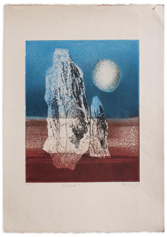 Catalogue raisonné, Henri Baviera, TRILOGIE — 1967