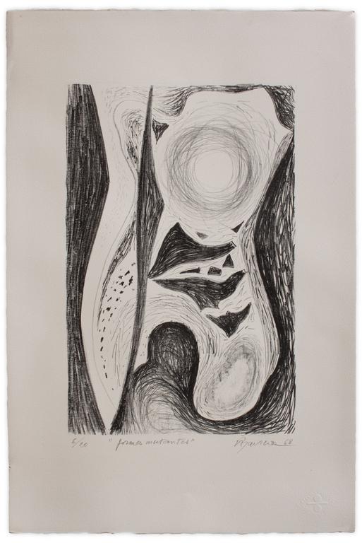 Catalogue raisonné, Henri Baviera, FORMES MUTANTES — 1968