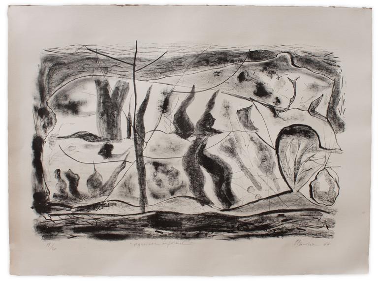 Catalogue raisonné, Henri Baviera, ORGANISME INFORMEL — 1966