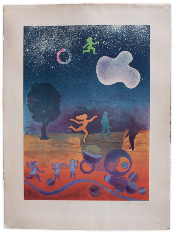 Catalogue raisonné, Henri Baviera, JEUX — 1976