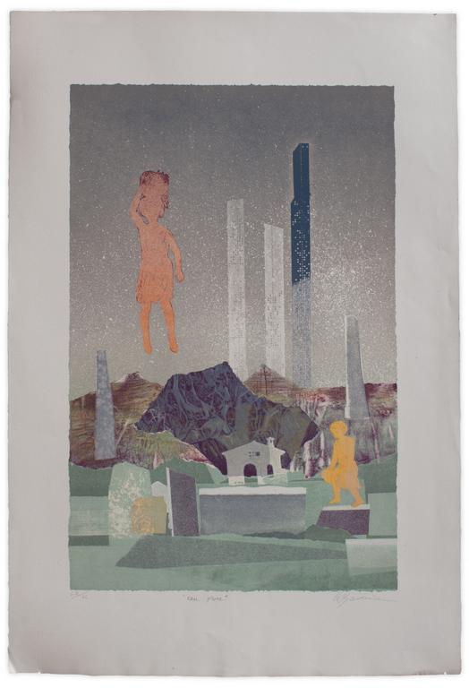 Catalogue raisonné, Henri Baviera, EAU PURE — 1984
