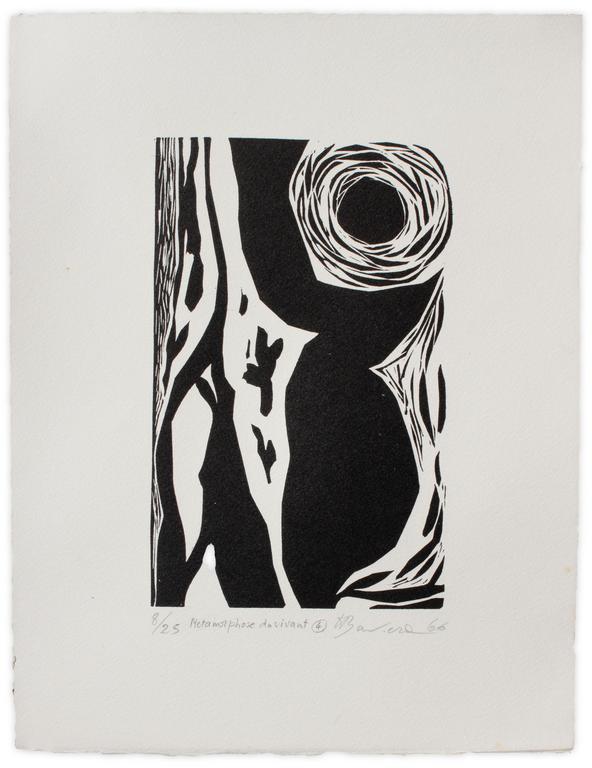 Catalogue raisonné, Henri Baviera, METAMORPHOSE DU VIVANT — 1966