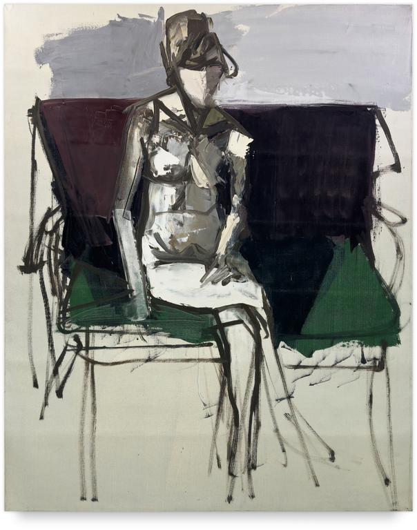 Catalogue raisonné, Michel Mousseau, Nu gris et vert, circa 1965