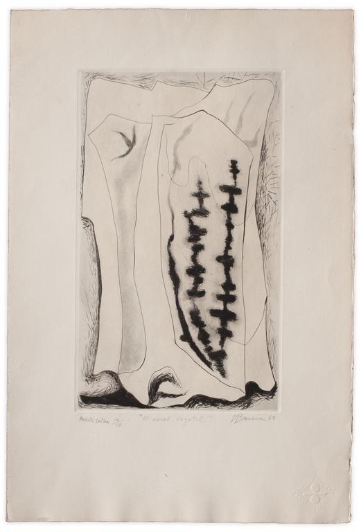 Catalogue raisonné, Henri Baviera, MINÉRAL - VÉGÉTAL — 1965