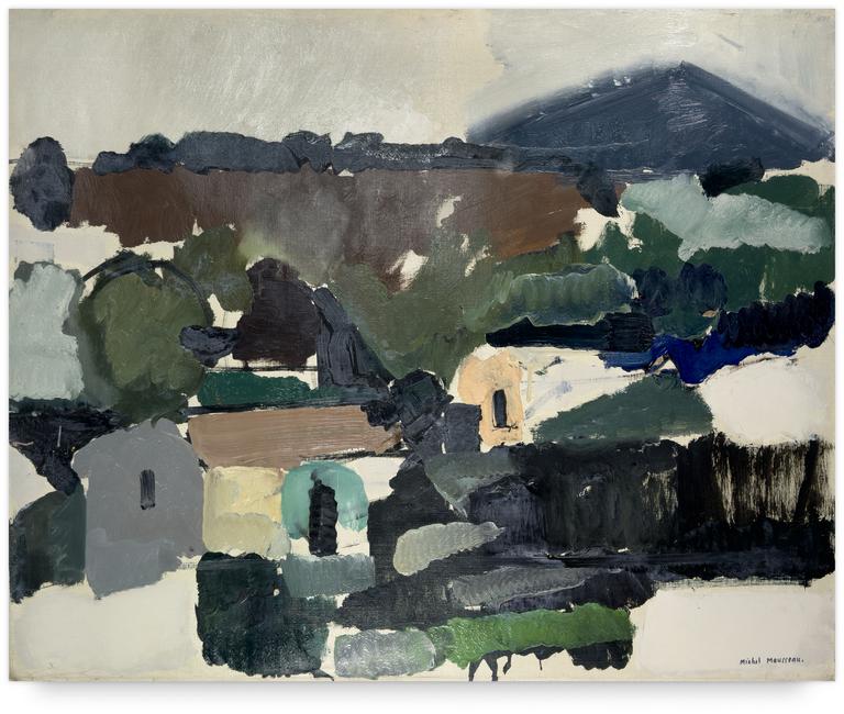 Catalogue raisonné, Michel Mousseau, Maison dans la vallée, circa 1965