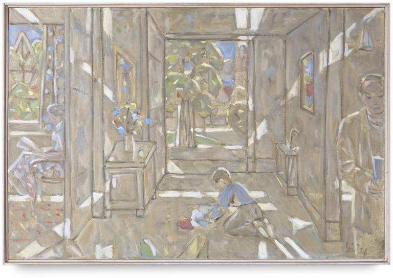 Catalogue raisonné, Hans Seiler, Intérieur à l'enfant, 1975