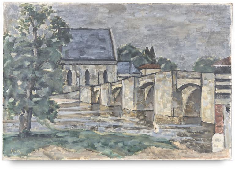 Catalogue raisonné, Hans Seiler, Le pont de Saint-Junien, 1928