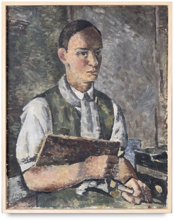Catalogue raisonné, Hans Seiler, Autoportait, 1928