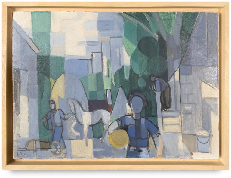 Catalogue raisonné, Hans Seiler, Le cheval blanc, 1943