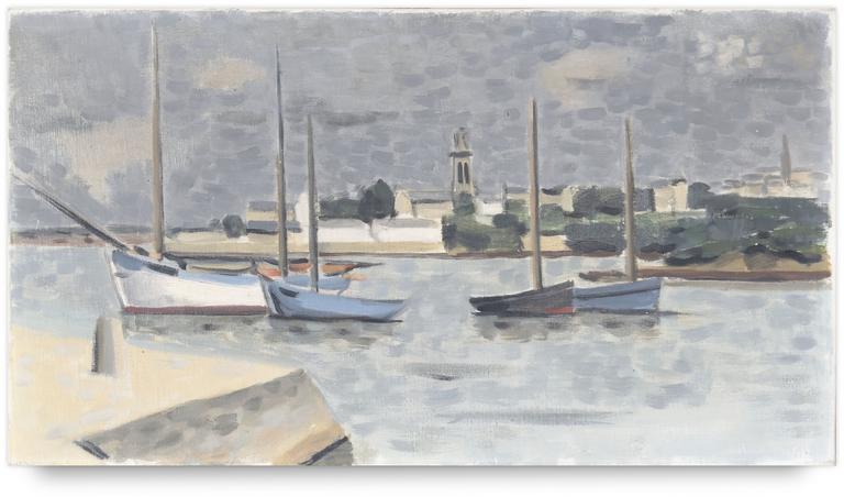 Catalogue raisonné, Hans Seiler, Port de Tréboul, circa 1938