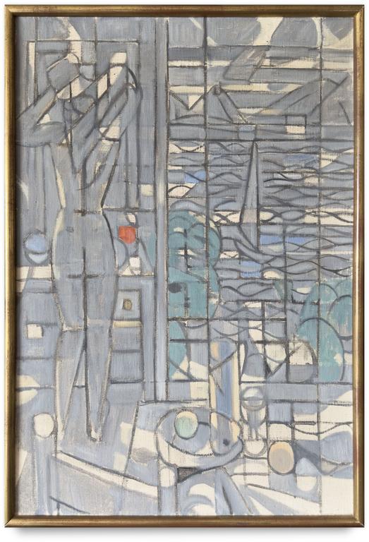 Catalogue raisonné, Hans Seiler, Nu devant la fenêtre, circa 1960