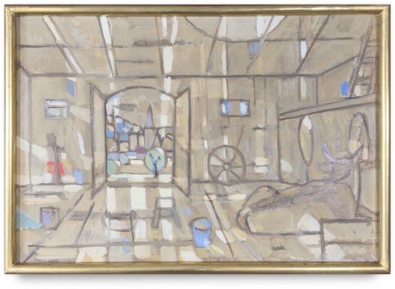 Catalogue raisonné, Hans Seiler, L'étable, 1959