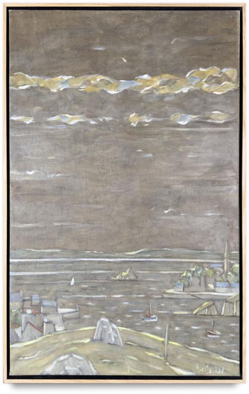 Catalogue raisonné, Hans Seiler, Vue sur Douarnenez, 1975