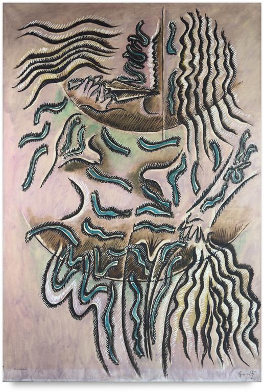 Catalogue raisonné, Claude Grobéty, Sans titre - 1965