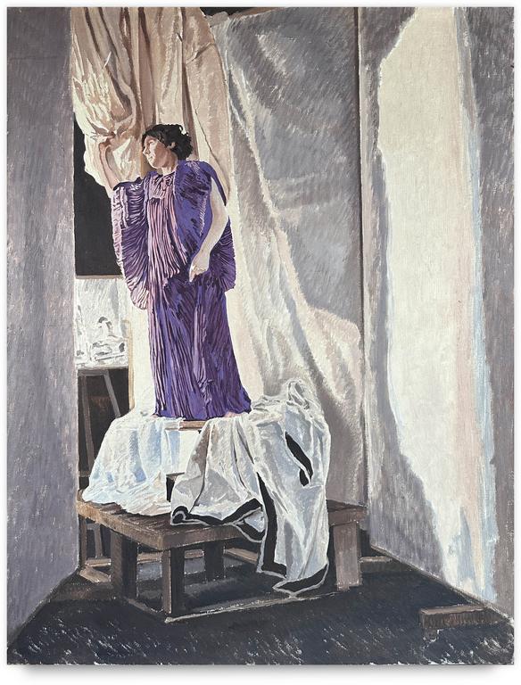 Claude Grobéty, Robe violette - 1978